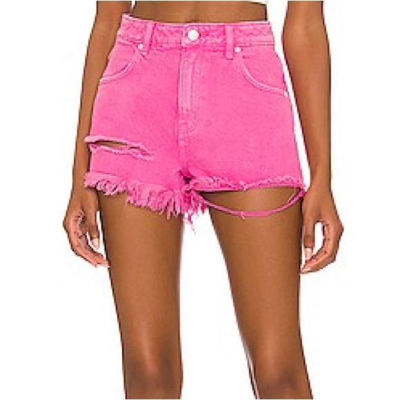 Free People / Rolla’s Dusters Cut Off Shorts, Layla Magenta, 28 - Picture 3 of 6